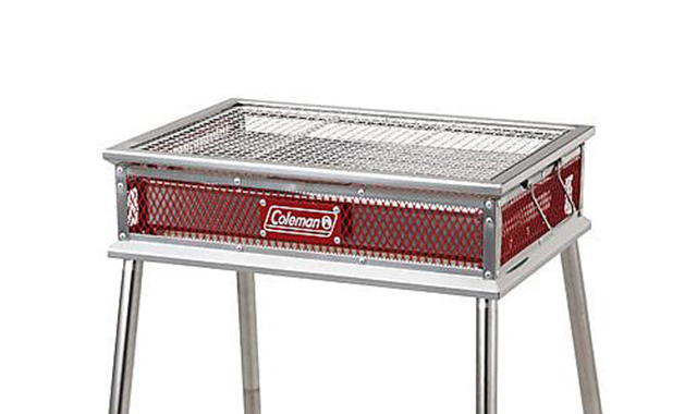Colemanクールスパイダーステンレスグリル
焼面サイズ：約30×45cm